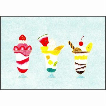 伊藤絵里子 ポストカード（パフェ）の画像