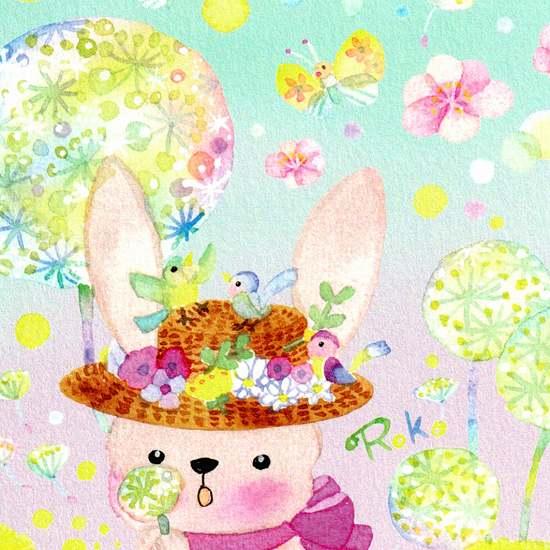 Roko ポストカード（ふぅーっと）の画像