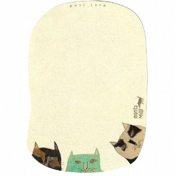 morita MiW　ポストカード（アヲネコ　バケネコ　サビノネコ）の画像