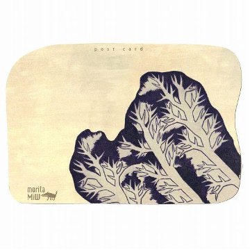 morita MiW　ポストカード（花の髪飾りつけて）の画像