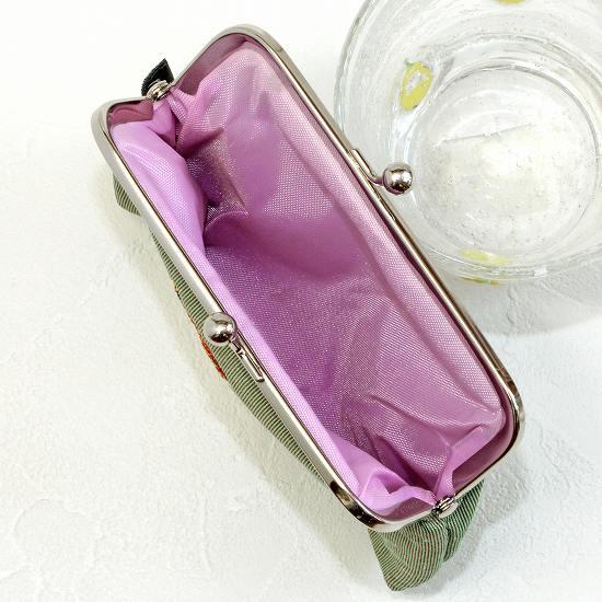 松尾ミユキ　がま口ポーチ（Mini Purse-GR　ネコ）の画像