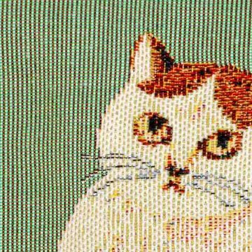 松尾ミユキ　がま口ポーチ（Mini Purse-GR　ネコ）の画像