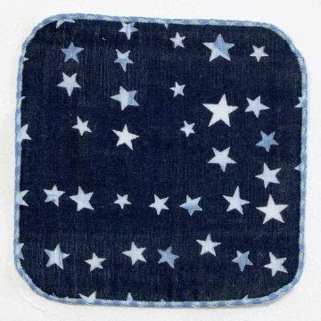 COCO WALK　ガーゼミニハンカチ（ナイトスター）の画像