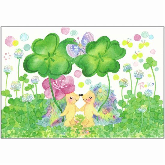 Roko ポストカード（よつばと小さなひと時）の画像