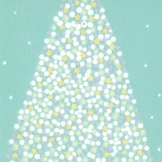 ひらいみも ポストカード（クリスマスツリー：星）の画像