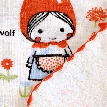 シンジカトウ　タオルハンカチ（赤ずきん/field）の画像