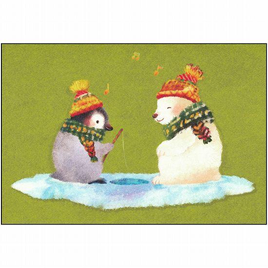 菜生　ポストカード（つれる～♪）の画像