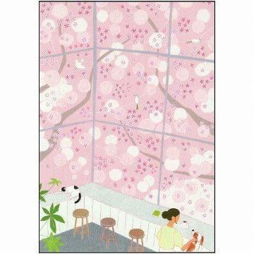 ひらいみも ポストカード（満開の桜）の画像