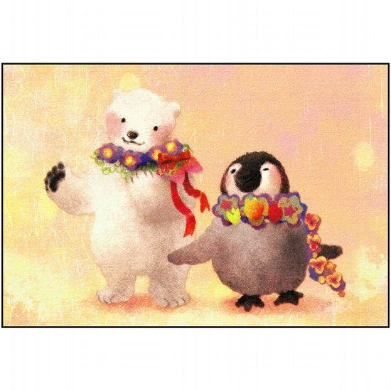 菜生　ポストカード（はるのおめかし）の画像