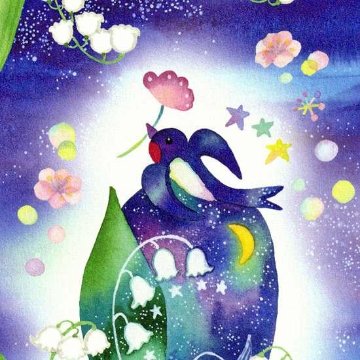 Roko ポストカード（贈り物のような夜）の画像