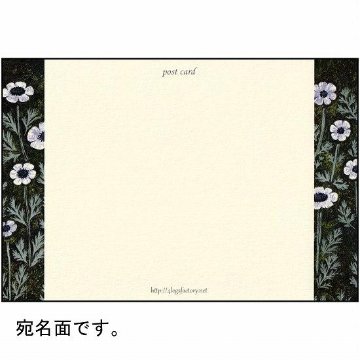 4legs ポストカード（うさぎとアネモネ）の画像