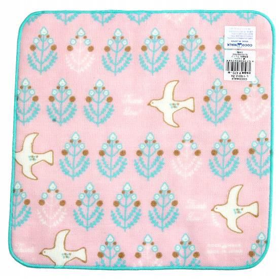 COCO WALK タオルハンカチ（バードツリー）の画像