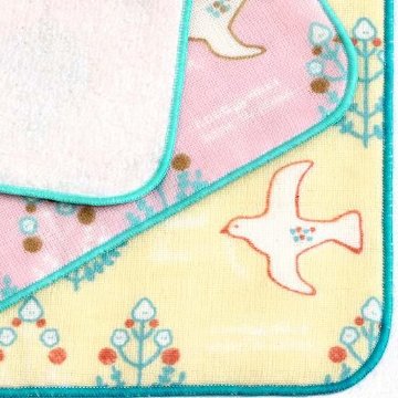 COCO WALK タオルハンカチ（バードツリー）の画像