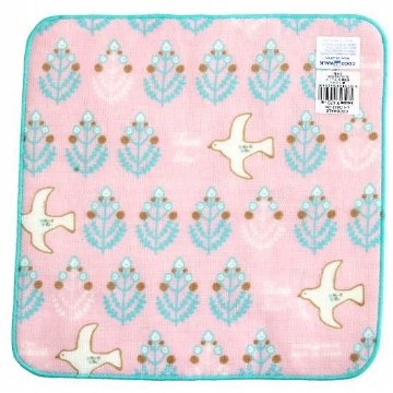 COCO WALK タオルハンカチ（バードツリー）の画像