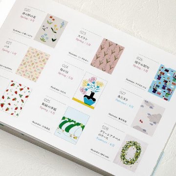 100枚レターブック　春夏秋冬　12カ月の画像