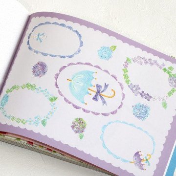 100枚レターブック　春夏秋冬　12カ月の画像