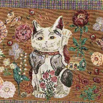 ナタリー・レテ　フラットポーチ（Lucky cat）の画像