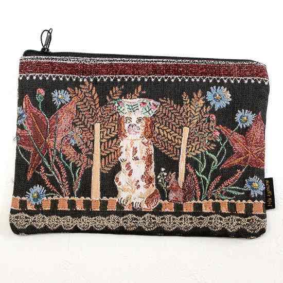 ナタリー・レテ　フラットポーチ（Dog）の画像