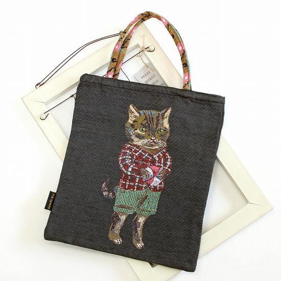 ナタリー・レテ　ミニバッグ（Tabby cat）の画像
