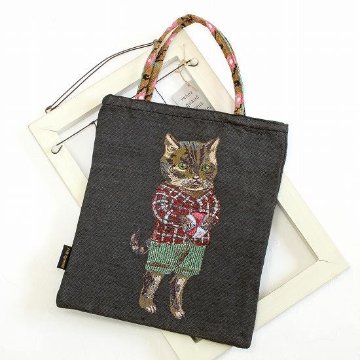 ナタリー・レテ　ミニバッグ（Tabby cat）の画像
