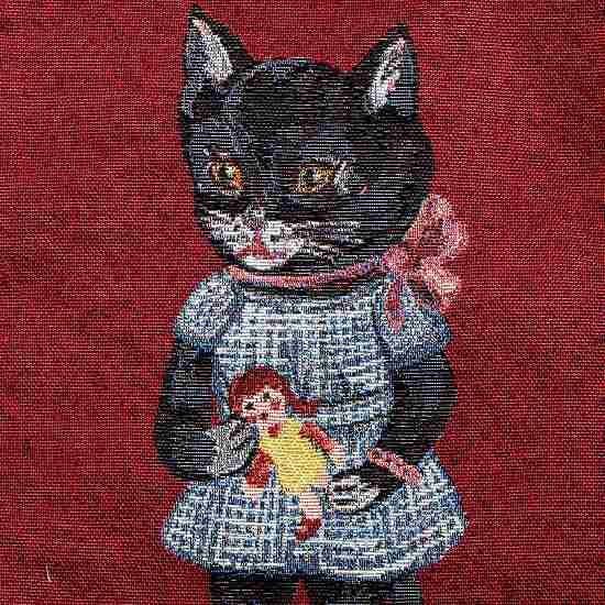 ナタリー・レテ　ミニバッグ（Black cat）の画像