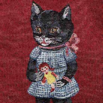 ナタリー・レテ　ミニバッグ（Black cat）の画像