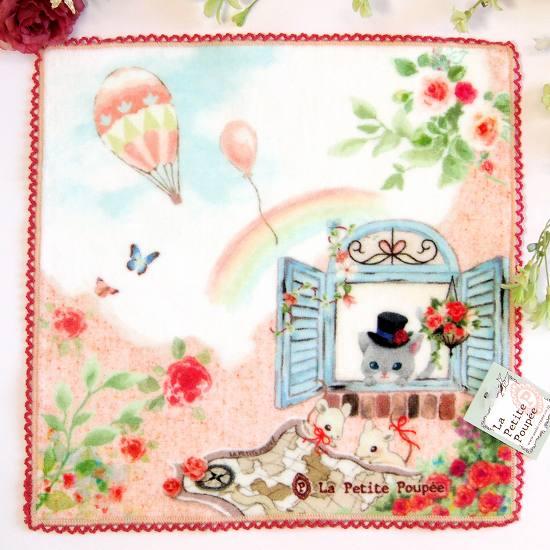 プティット・プぺ　ミニタオル（シャルルと夢の空）の画像