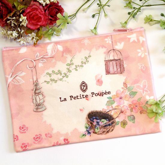 プティット・プぺ　ぺたんこポーチ（プティの小さな冒険）の画像