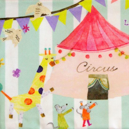 プティット・プぺ　ぺたんこポーチ（サーカスへ行く）の画像