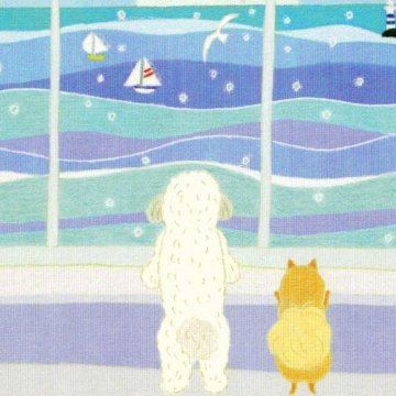 ひらいみも ポストカード（夏の窓：海）の画像
