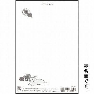 森山標子 ポストカード（素敵な夏の贈り物をあなたに）「花束」の画像