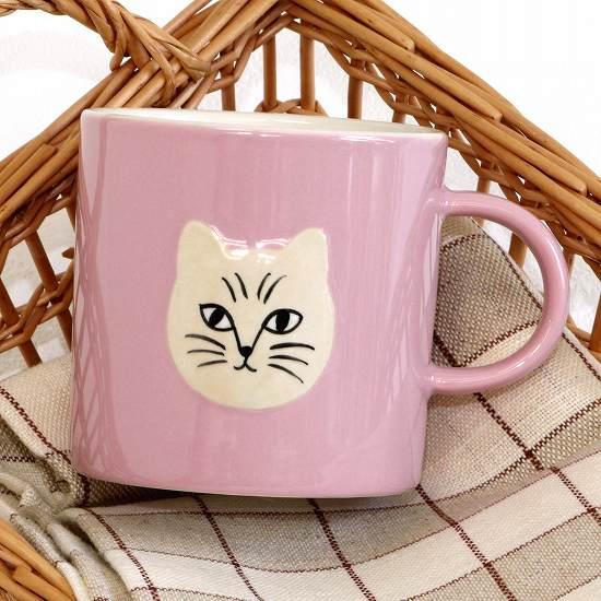 松尾ミユキ　マグ（Embossed cat face）PKの画像