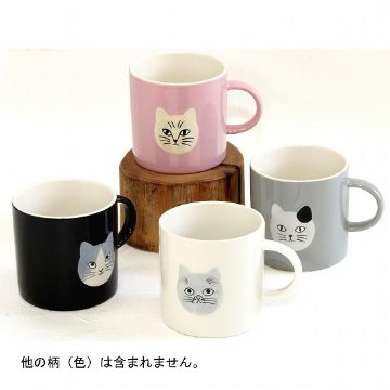 松尾ミユキ　マグ（Embossed cat face）PKの画像
