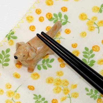 豆屋　箸置き（ゴールデン　レトリーバー　成犬）の画像