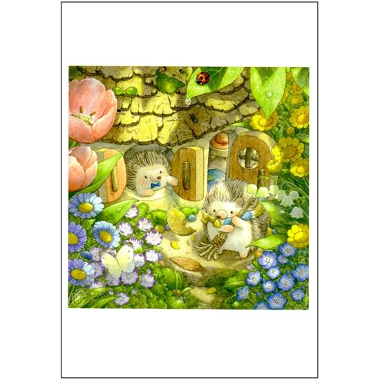 ちっぷ ポストカード（日課のお掃除）の画像