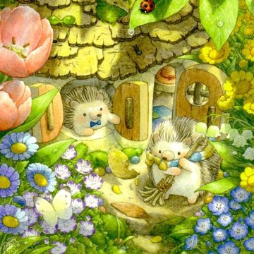 ちっぷ ポストカード（日課のお掃除）の画像
