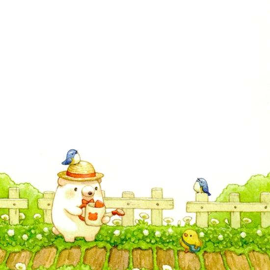 ちっぷ ポストカード（ガーデニング）の画像