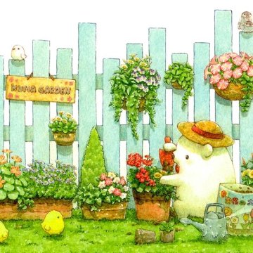 ちっぷ ポストカード（ガーデニング）の画像