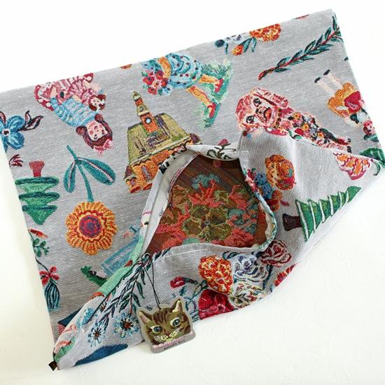 ナタリー・レテ　クッションカバー（House）の画像