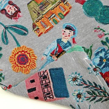 ナタリー・レテ　クッションカバー（House）の画像