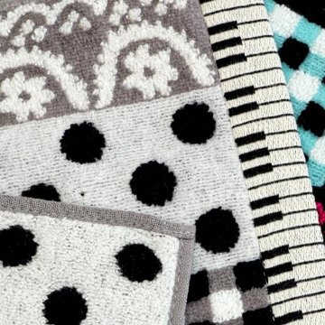 マタノアツコ　タオルハンカチ（リボンレース）の画像