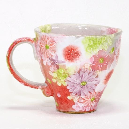 工房ゆずりは　マグ（紅彩花雅）の画像