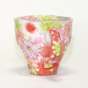 工房ゆずりは　マグ（紅彩花雅）の画像