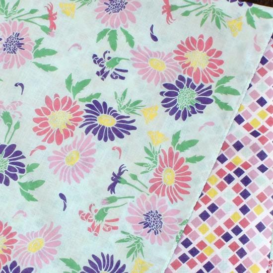 京都くろちく　両面ガーゼてぬぐい（百彩華）の画像