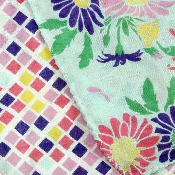京都くろちく　両面ガーゼてぬぐい（百彩華）の画像