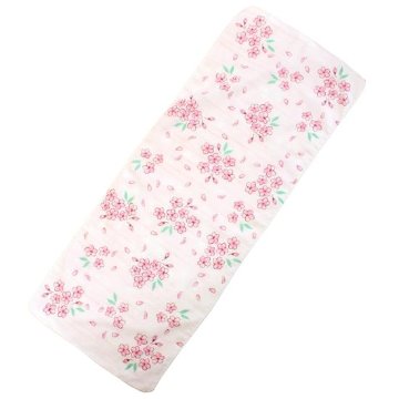 京都くろちく　両面ガーゼてぬぐい（桜香）の画像