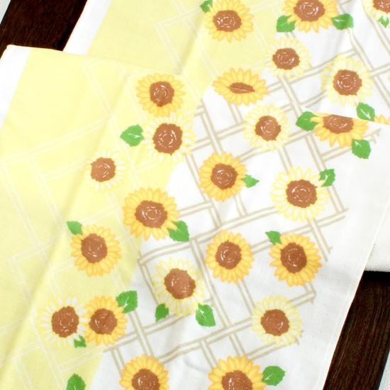 さいか　ガーゼたおる（ひまわり）の画像