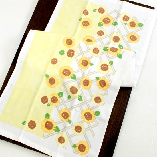 さいか　ガーゼたおる（ひまわり）の画像