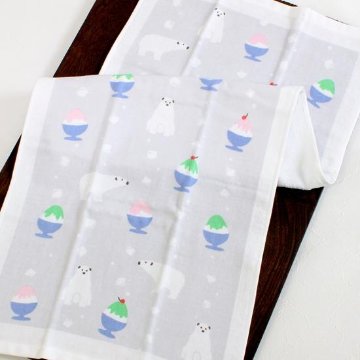 さいか　ガーゼたおる（しろくまかき氷）の画像
