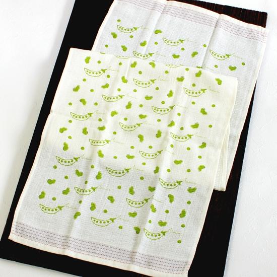 うすい　かるい　ながい　タオルてぬぐい（豆）の画像